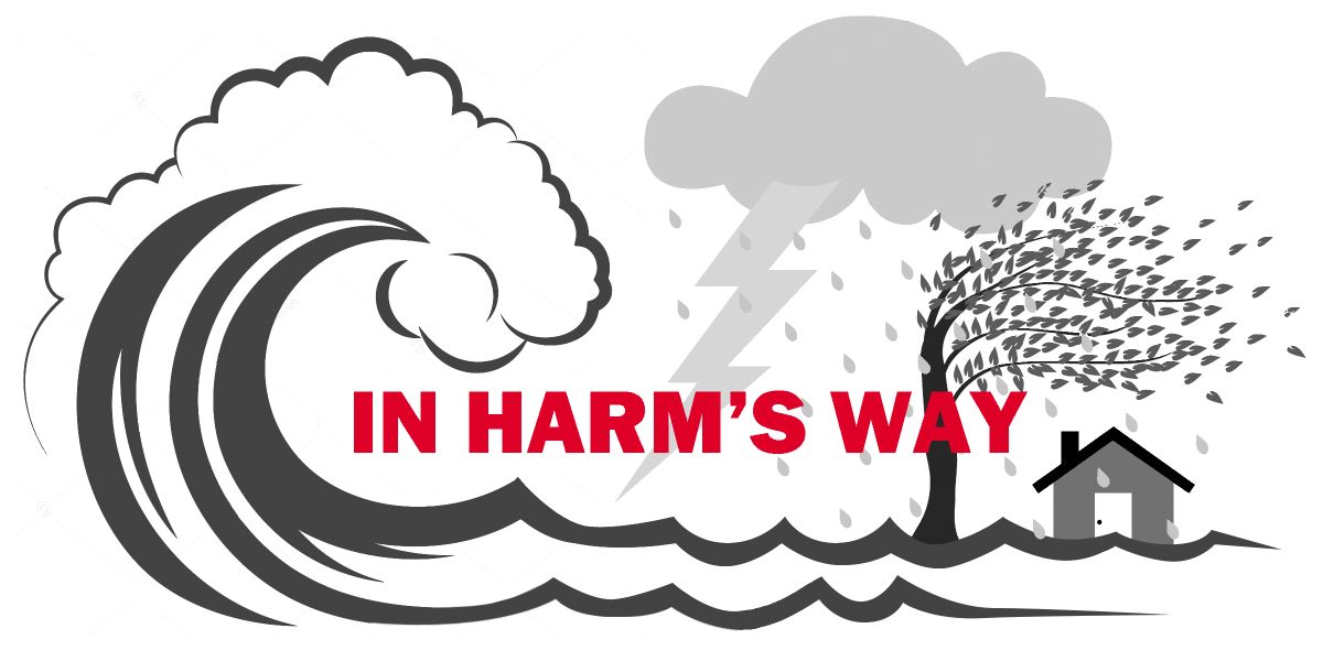 click to see item In Harm's Way Logo