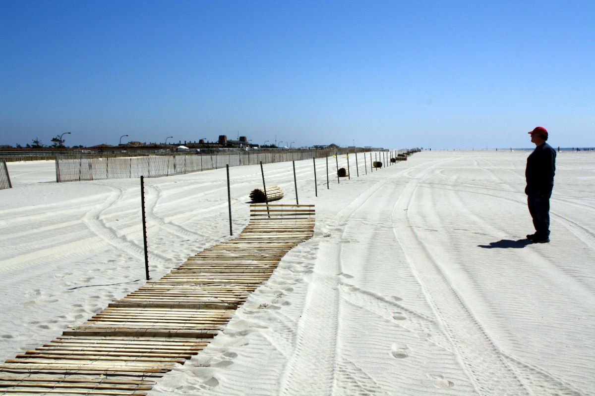 Jones Beach Snow Fence 