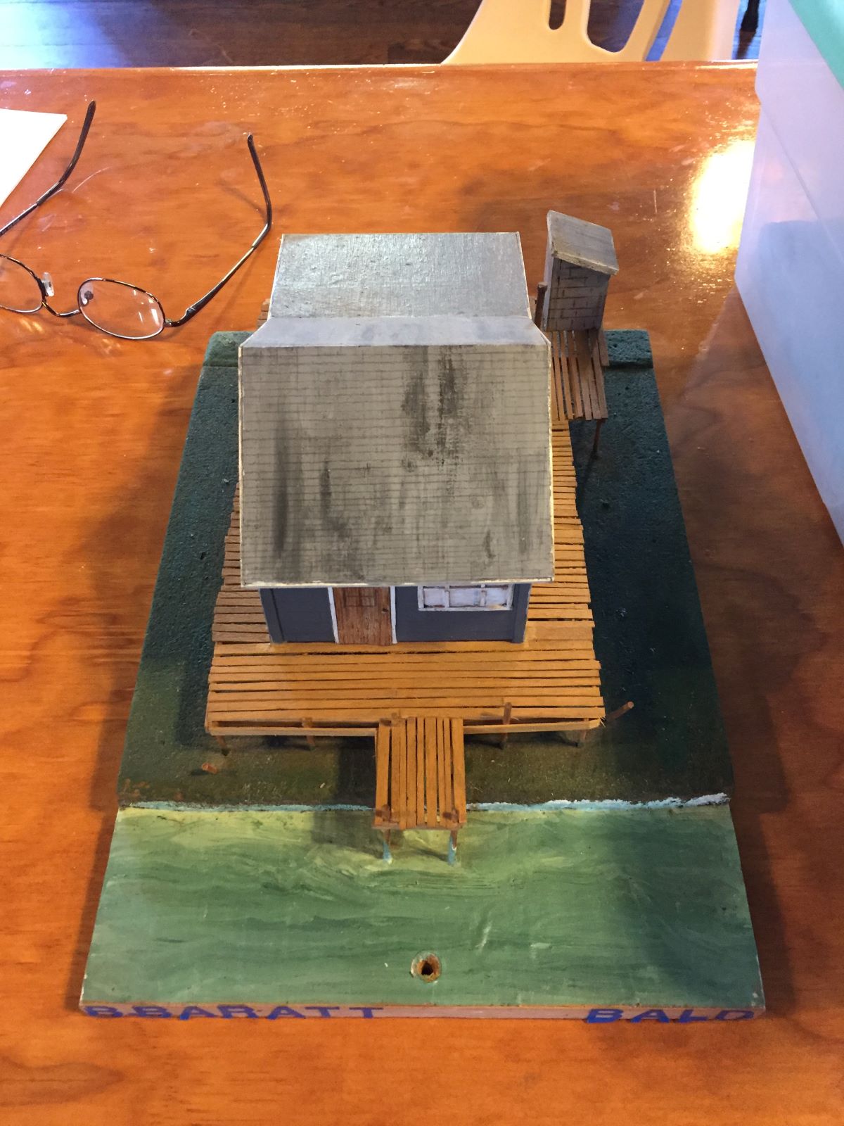 Miniature Bay House Barratt Family