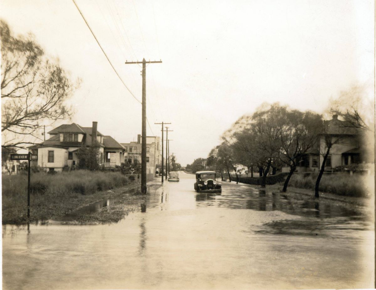 Hurricane of 1938 Freeport Damage 